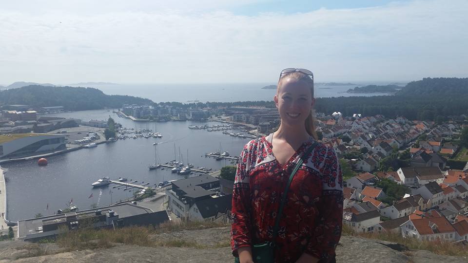 Hill Top Mandal, Norway overlooing the North Sea