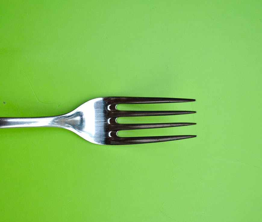 abstract art cooking cutlery